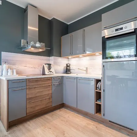 公寓 Ferienwohnung Suitebeach 哈夫克鲁格