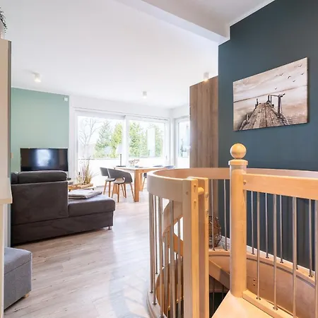 公寓 Ferienwohnung Suitebeach 哈夫克鲁格